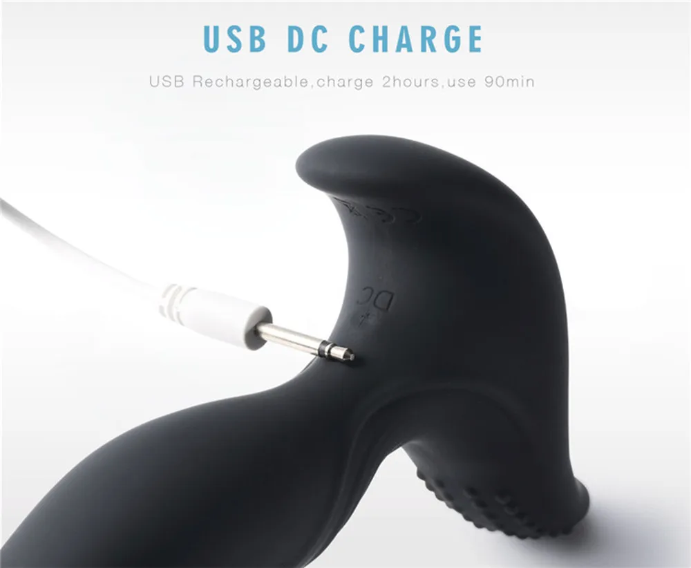 Prostate Massager 7 Modes G Spot Vibrator Male Butt Plug Wireless Remote USB Silicone Adult Anal Sex Toys for Men Women Couple (8)