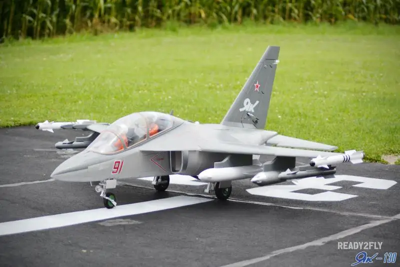 Yack ready2fly yak130 90 metal remote control flying wing freewingin