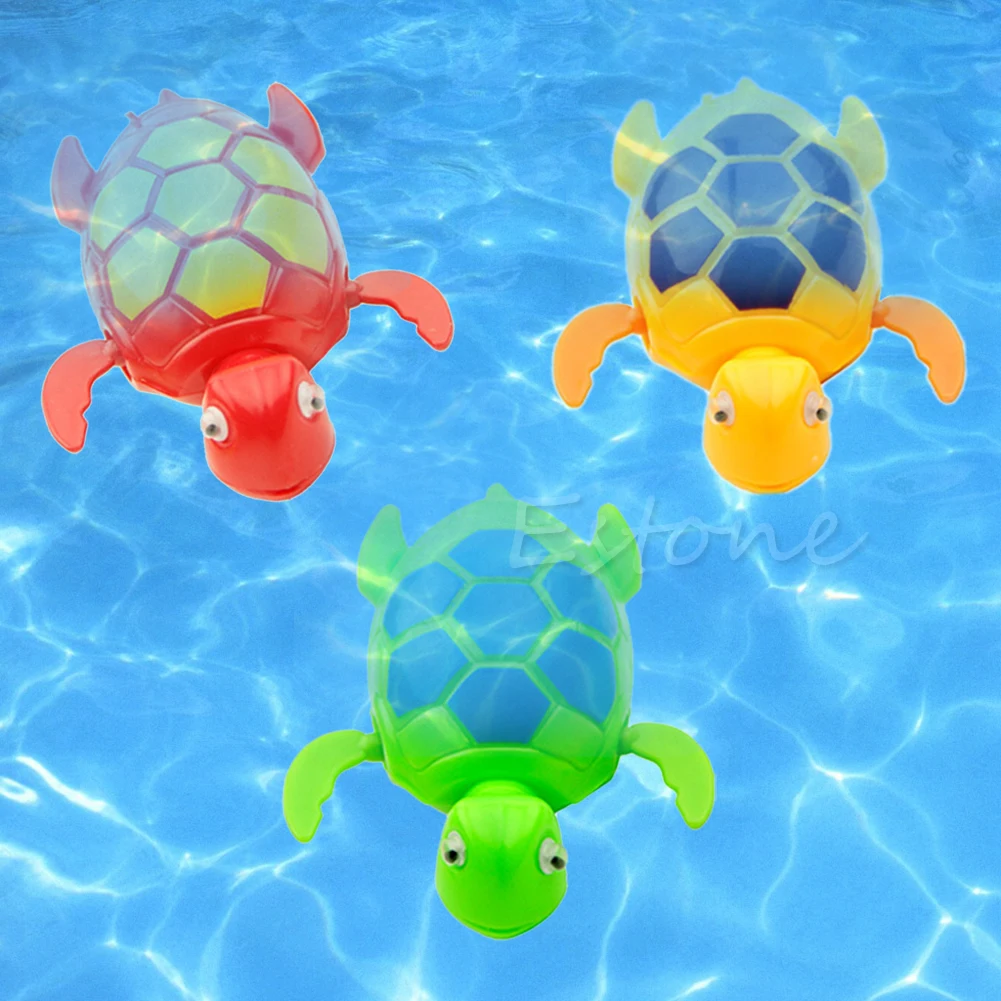 Прямая поставка, Заводной piscine Jouet, животное, flottant Tortue для ребенка, enfant, детский бассейн, время ванны