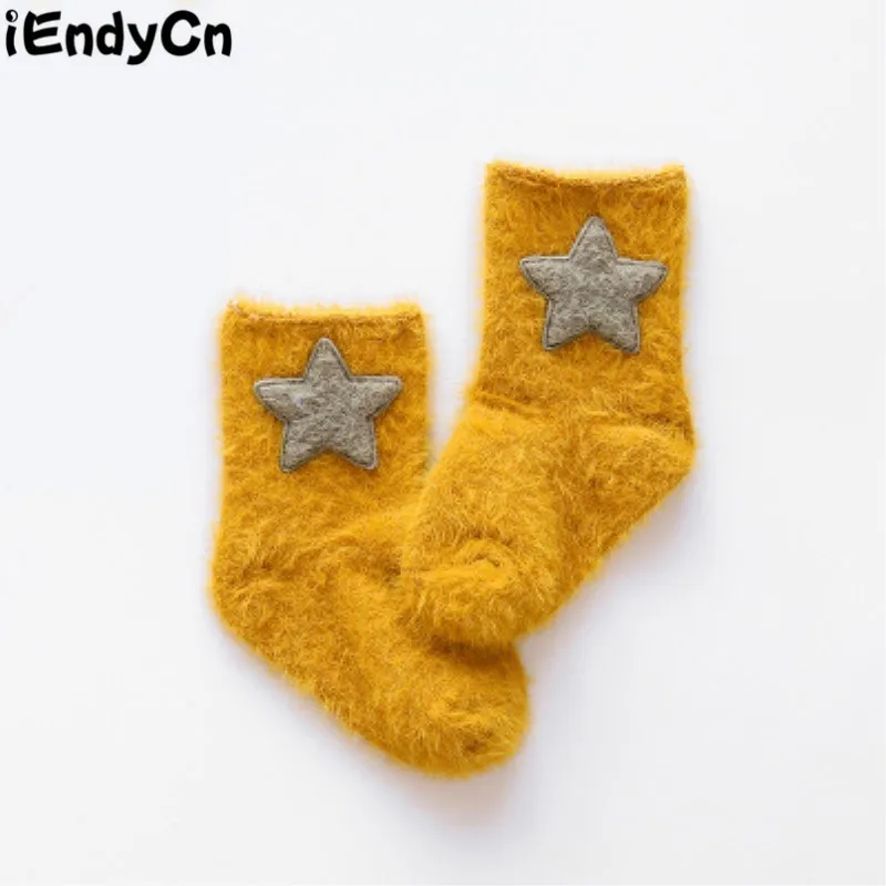 

iEndyCn Baby Socks Unisex Anti Slip Breathable Warm Socks For Newborn Baby Autumn And Winter WZ015AC LXM400