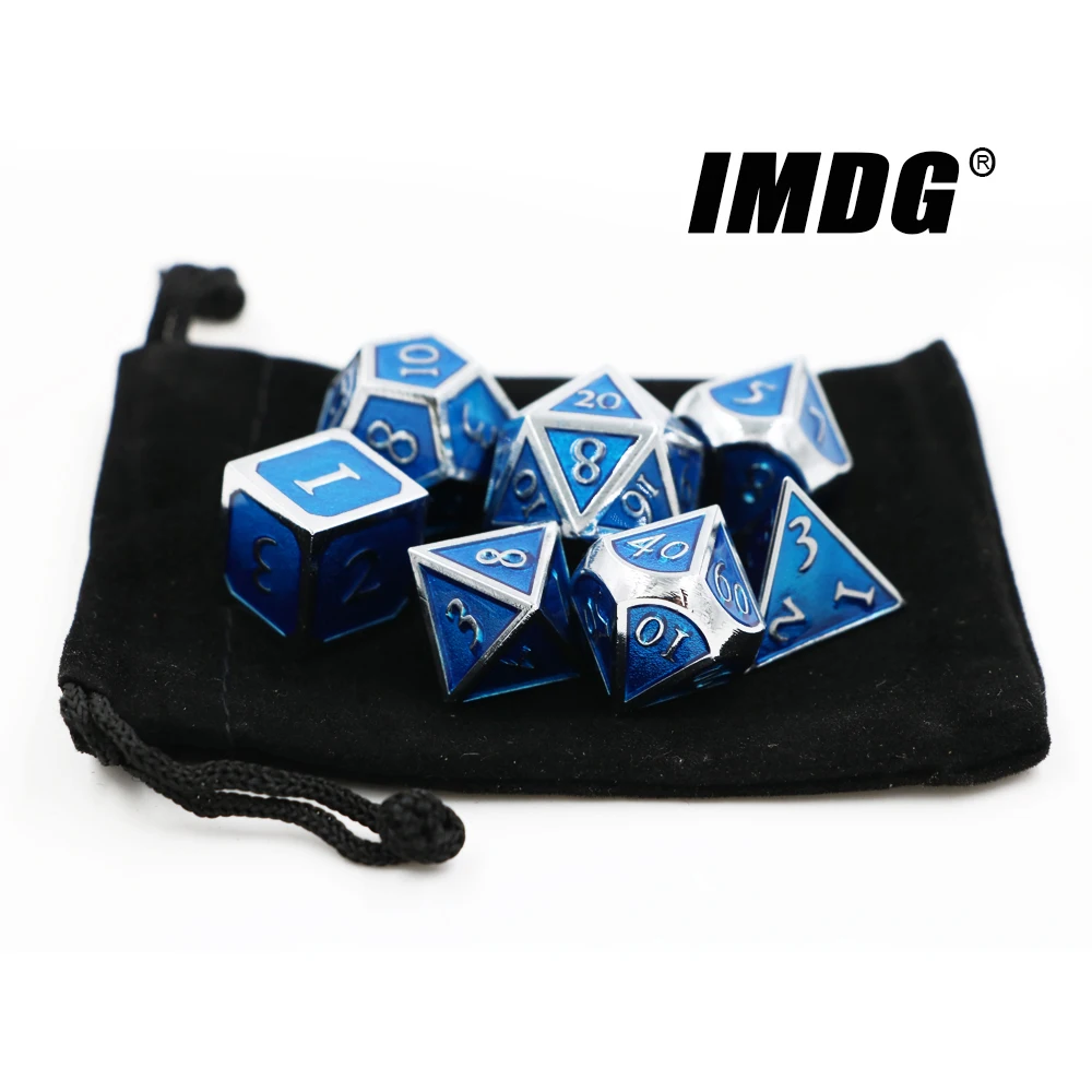 IMDG 7 шт./компл. креативные игровые кости для ролевых игр многогранные
