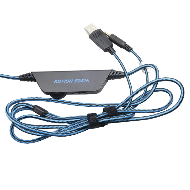 Каждый G9000 Басс Игровые наушники оголовье наушников с микрофоном светодиодный свет Gamer наушники USB для ноутбука планшет мобильные телефоны