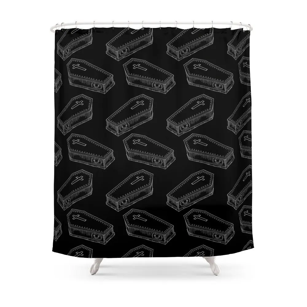 

Coffin Shower Curtain