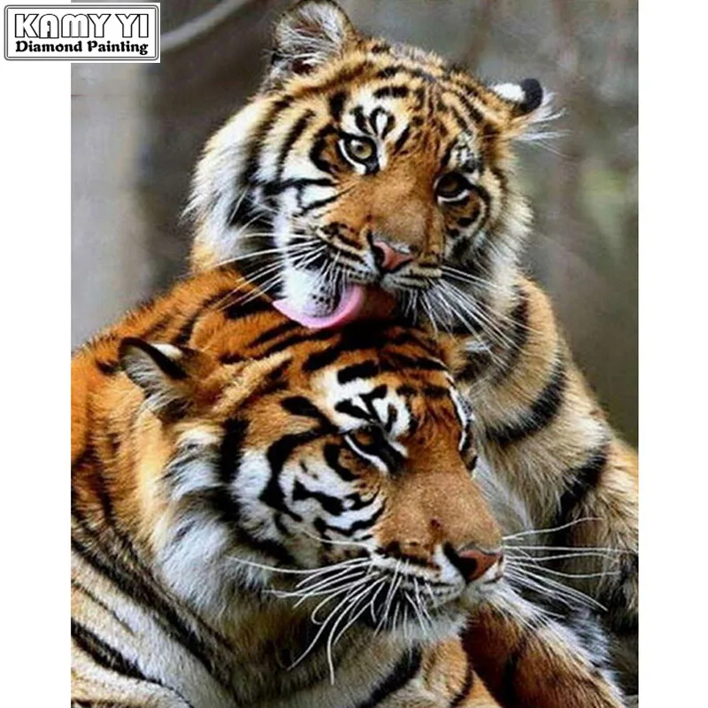 3D-Diamond-Painting-Cross-Stitch-Beautiful-Tiger-Rhinestone-Crystal-Needlework-Diamond-Embroidery-Full-Diamond-Decorative-BJ519