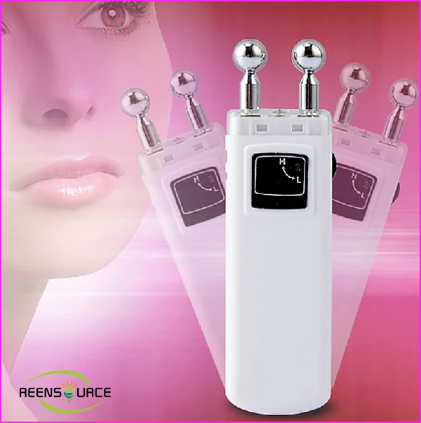 Galvanized chain microcurrent Eye Massager face lift Wrinkle Remover appareil visage lift micro