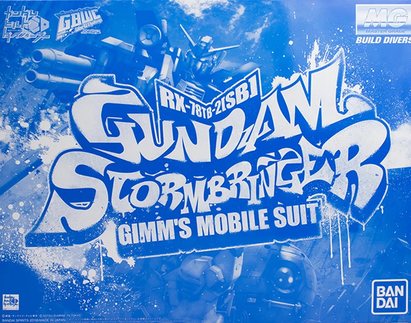 

Bandai Gundam MG 1/100 PB GBWC Mobile Suit Assemble Model Kits Action Figures Anime Gift