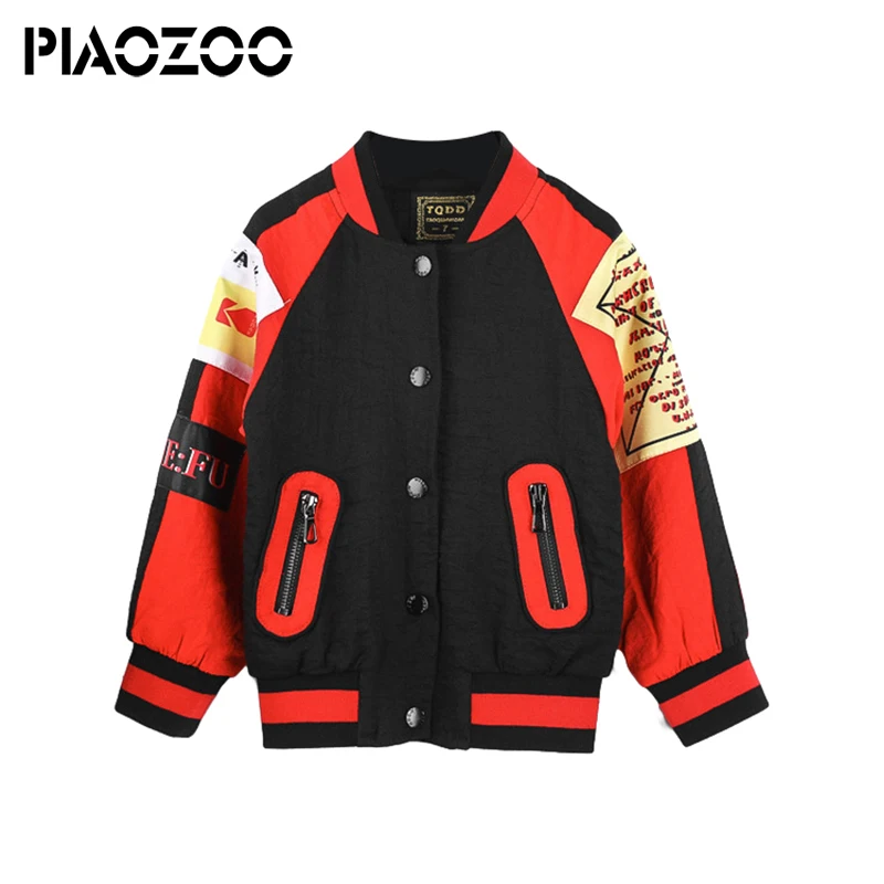 

2018 New Boy Baby Spring Coat 3-8 Year autumn jacket for girls Child Baseball Uniform Spring Jacket Baby Children's Clothing P20