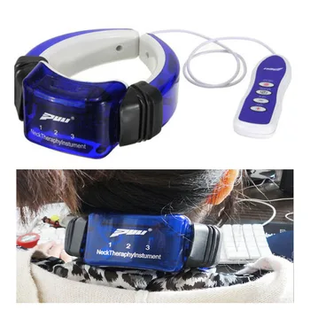 

Electric Infrared Magnetic Therapy Shiatsu Neck Cervical Traction Massage Collar Spine Vertebra Instrument