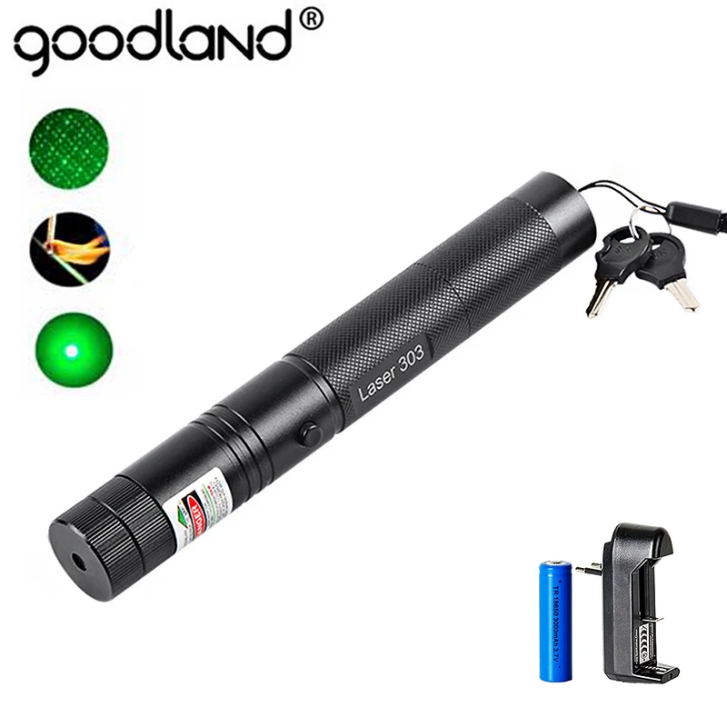 environ 16.09 km 10 Mi Stylo Laser Pointeur Lumière Verte 303 Lazer Torches Camping Lampes de Poche UK
