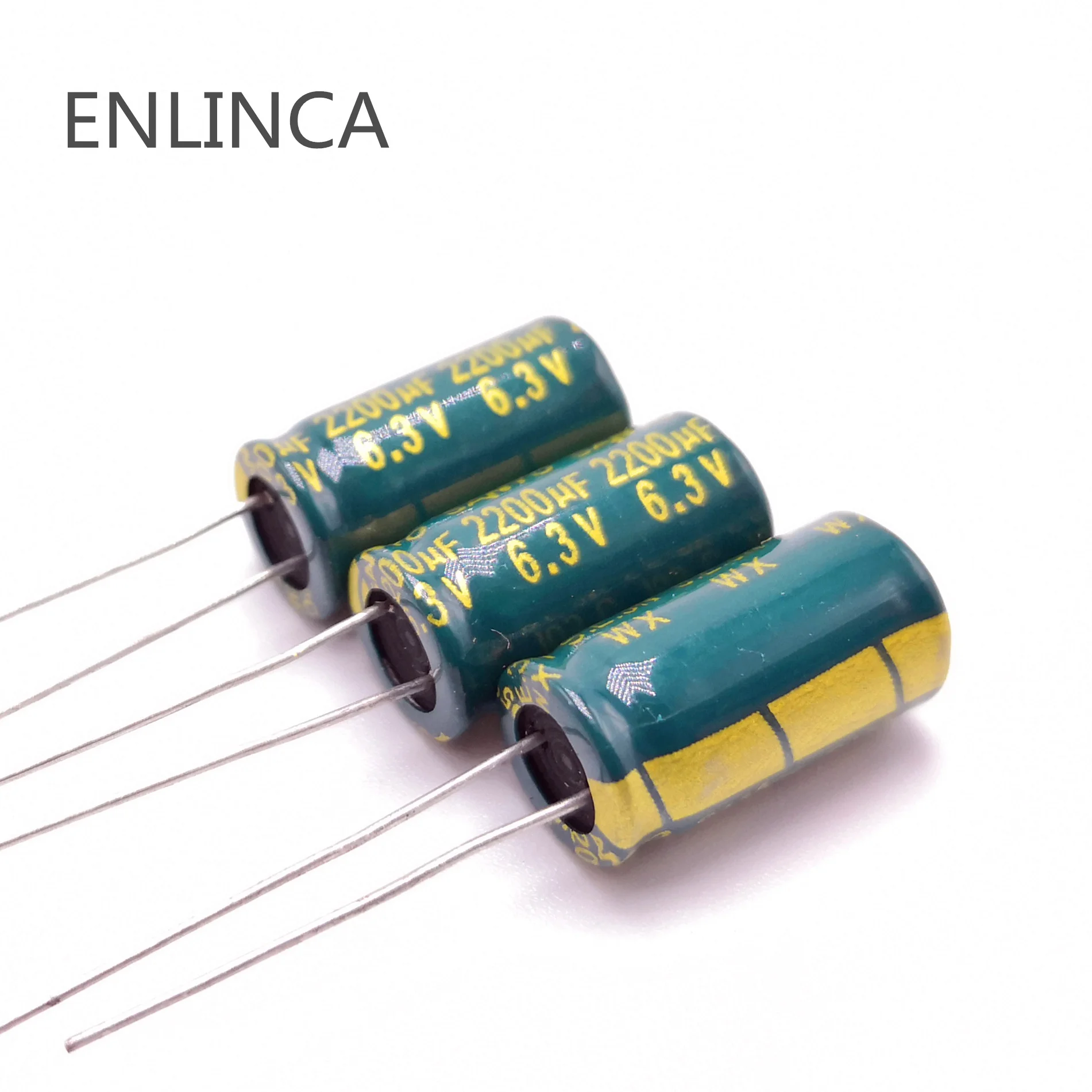 5pcs/lot 6.3v 2200UF 10*16 Low ESR / Impedance high frequency aluminum
