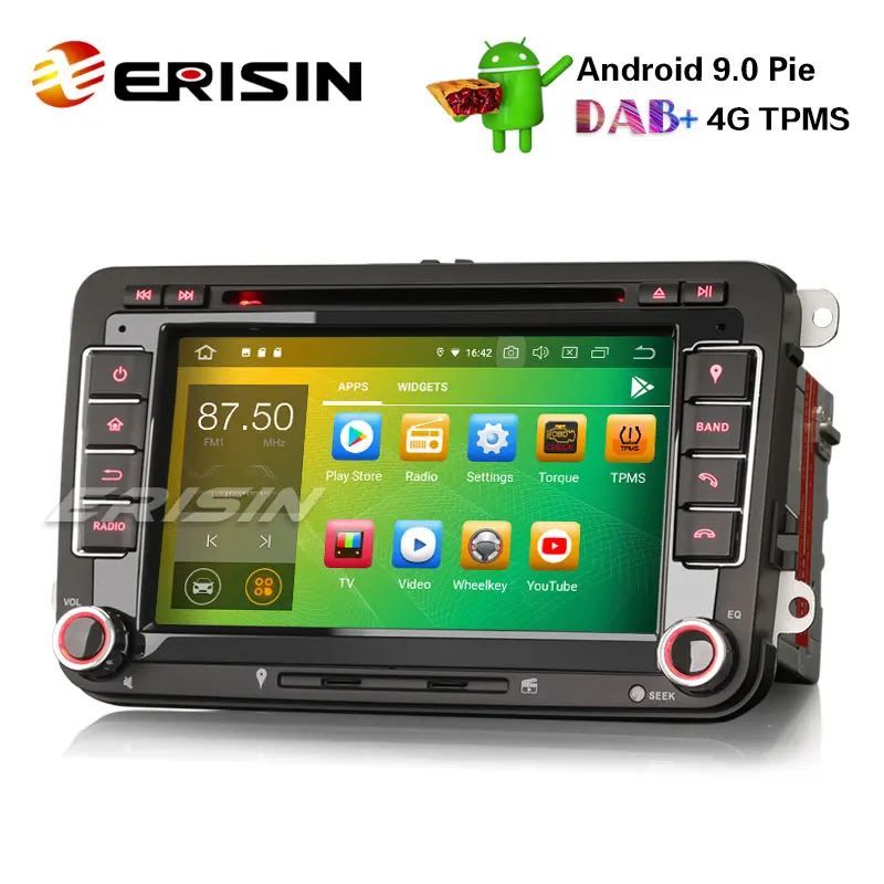 Sale Erisin ES7948V 7" Android 9.0 Car Stereo GPS Satnav CD for Golf Tiguan Eos Polo Seat Leon 2 Sale Erisin ES7948V 7" Android 9.0 Car Stereo GPS Satnav CD for Golf Tiguan Eos Polo Seat Leon 2