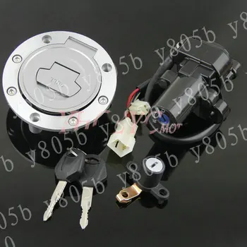 

Motorcycles Ignition Switch Gas Cap Seat Key Lock Set For Yamaha R6 1999-2005 YZF R6 99 2000 2001 2002 2003 2004 2005 TS-37