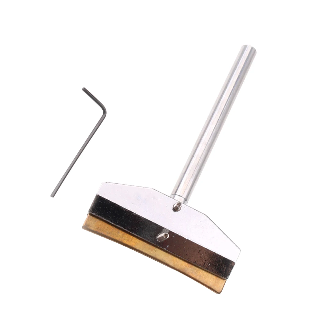 Steel Guitar Fingerboard Fret Press Caul Luthier Tool for Guitar Bass Parts Repair Tool 115 x 65 x 18mm