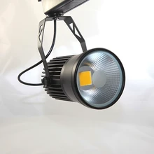 30 Вт led COB отслеживание декоративные светильники отслеживание точечное освещение высокая яркость для торгового центра 85 В~ 265 В CE ROHS Гарантия 3 года