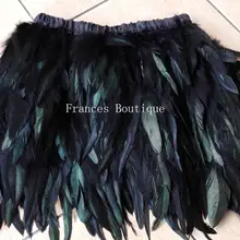 Петух перо юбка бедра длина, полностью двухслойная ткань на подкладке, 8 размеров 6 цветов,# SKT020