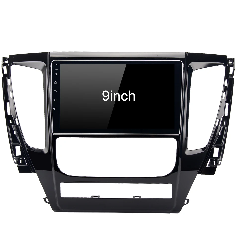 Clearance 9"inch Android 8.0 Car GPS Glonass Radio Player for Mitsubishi Pajero Sport 2017 with Octa Core 4GB+32GB Auto Stereo Multimedia 0