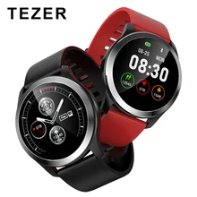 TEZER, Смарт-часы Z03 PPG+ ЭКГ, измеритель артериального давления, сердечного ритма, смарт-спортивные часы, смарт-браслет, фитнес-трекер, PCG