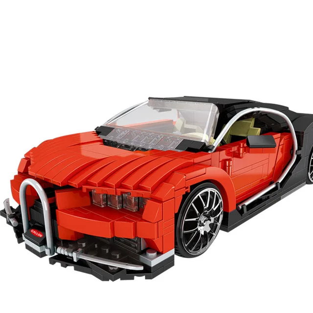 

03009 Block 859Pcs Creative MOC Technic Series The Gallon Supercar Set Educational Building Blocks Bricks Toys Model