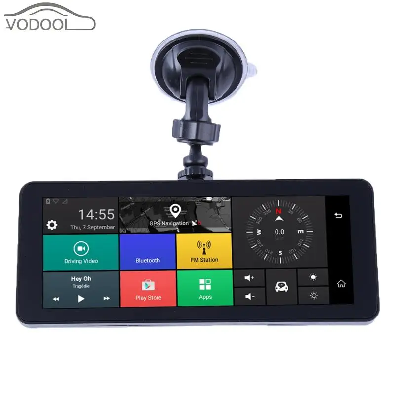 

6.86" Car DVR Camera GPS Navigator Android 5.0 Digital Video Recorder Bluetooth Wifi Touch Screen Dashcam Dash Cam Camcorder