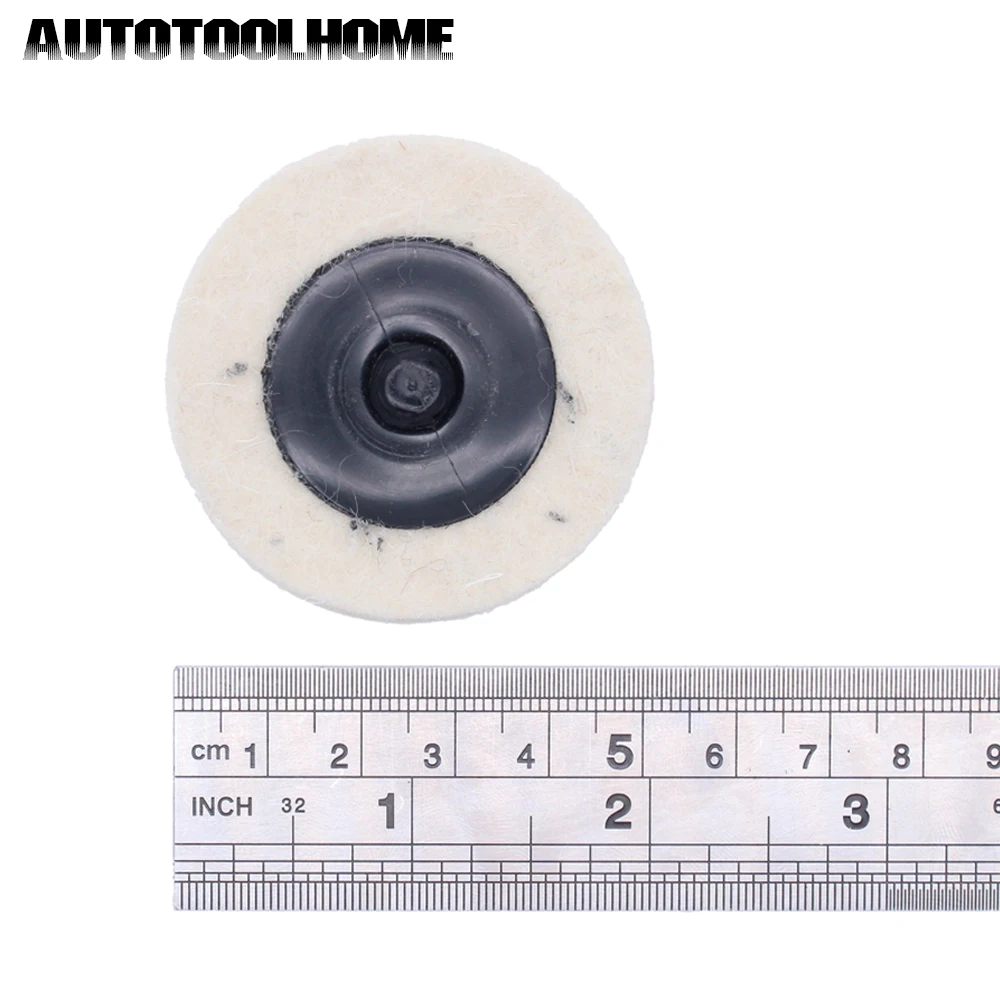 10 шт. " сжатая Шерсть Войлок Ткань QC диск 50 мм полировка колодки колеса для Roloc шлифовальные абразивные инструменты аксессуары