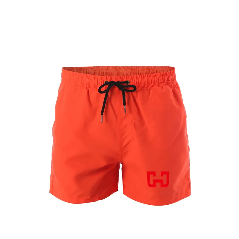 New Quick-drying Beach Shorts Men Swimwear men's Swimming Trunks Summer Bathing Beachwear Surfing Board shorts Men's - Цвет: Photo Color