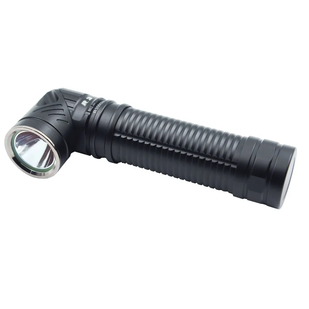  Rofis R3 Flashlight CREE XM-L2 U3 LED max. 1250lm beam distance 194 meter adjustable head Magnetic  - 32863187157