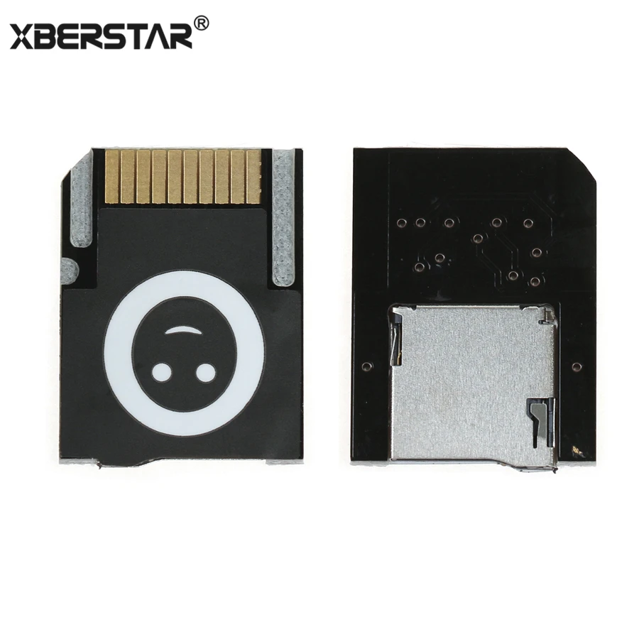 

XBERSTAR For PSVita Game Card to Micro SD Card Adapter SD2Vita for PS Vita 1000 2000 New Version Push to Eject for PSV