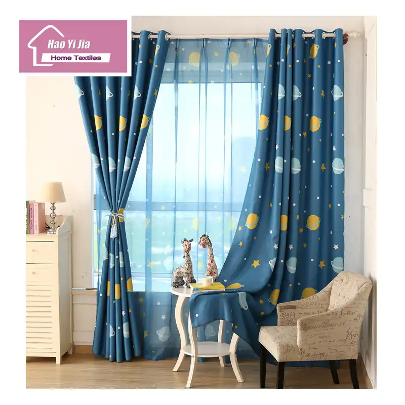The Latest Starlet Style Window Curtain Shade Cloth Sitting Room