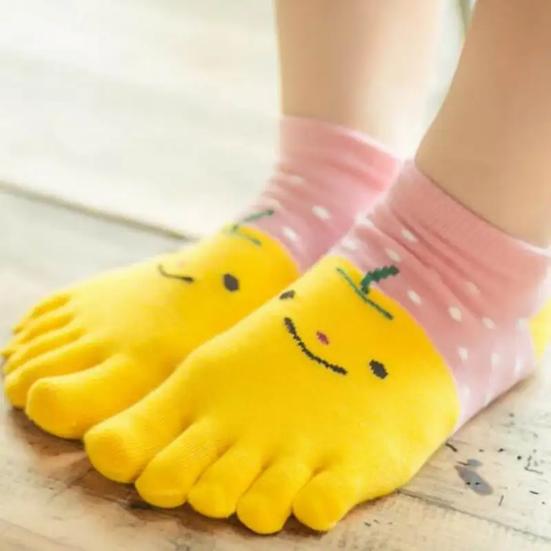 3 пары/Лот осень зима женские теплые мягкие носки карамельных цветов с мультяшным