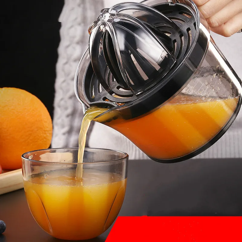

Portable Mini Manual Juicer Machine Big Capacity Fruit Lemon Orange Juice Squeezer Mini Blenders