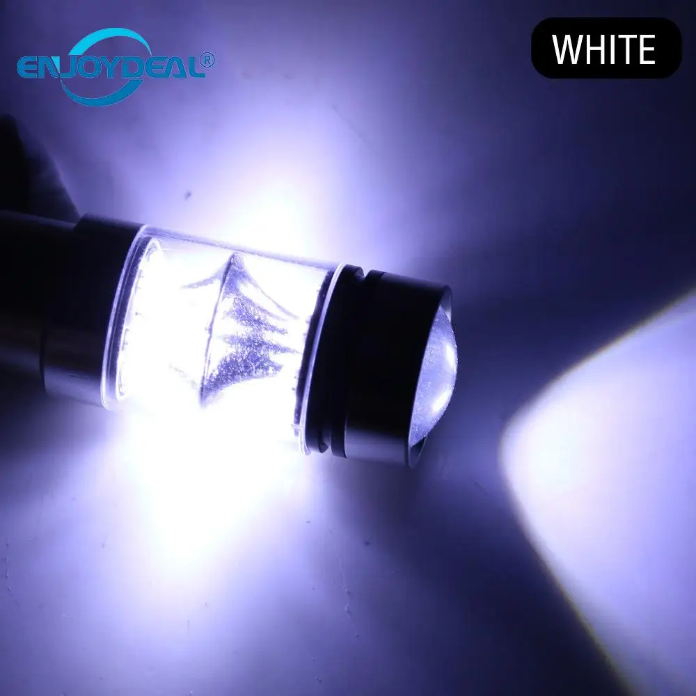 2 шт./компл. 1156 1157 2828 SMD 100 Вт Светодиодная лампа C ar D RL дневная ходовая