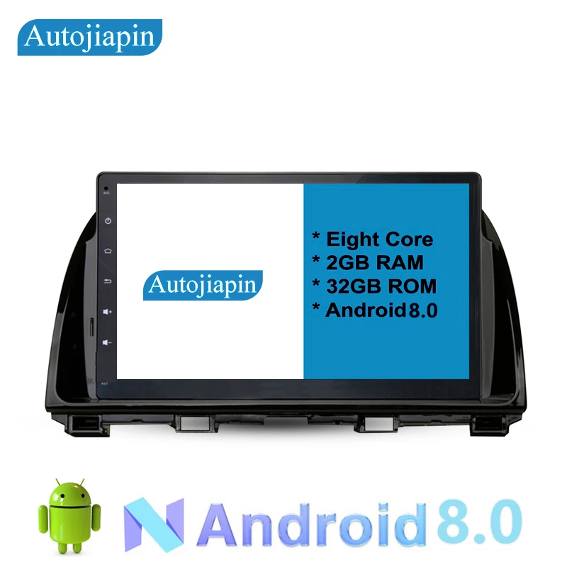 Perfect AUTOJIAPIN 9" Eight Core Android 8.0 2G RAM 1024*600 Car GPS navigation For  MAZDA CX-5  2012- With Stereo Radio Audio 0