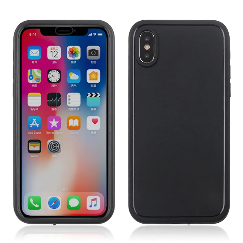 Водонепроницаемый чехол с поворотом на 360 градусов для iphone XR/XS Max/XS/X Ударопрочный