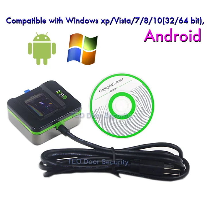 Сканер отпечатков пальцев LIVE20R Andriod биометрический сканер SLK20R устройство для