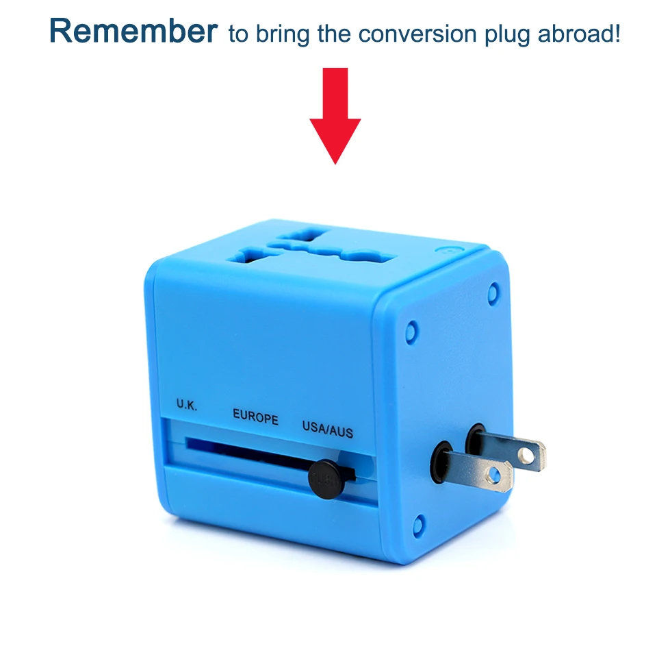 New Electric Plug Adaptor Universal UK US AU EU AC Power Socket Plug Travel Charger Adapter Converter Dual USB Fast Charging (3)