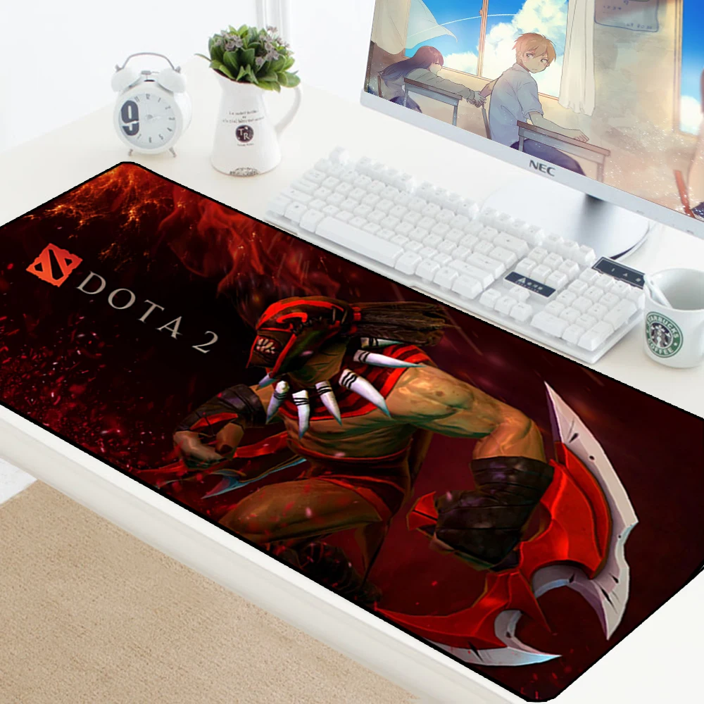 DOTA 2 Gaming Mousepad DOTA LOGO XL Large Mouse Pad Locking Edge Rubber Laptop DOTA2 Computer Gamer Play keyboard Mouse Mats Pad