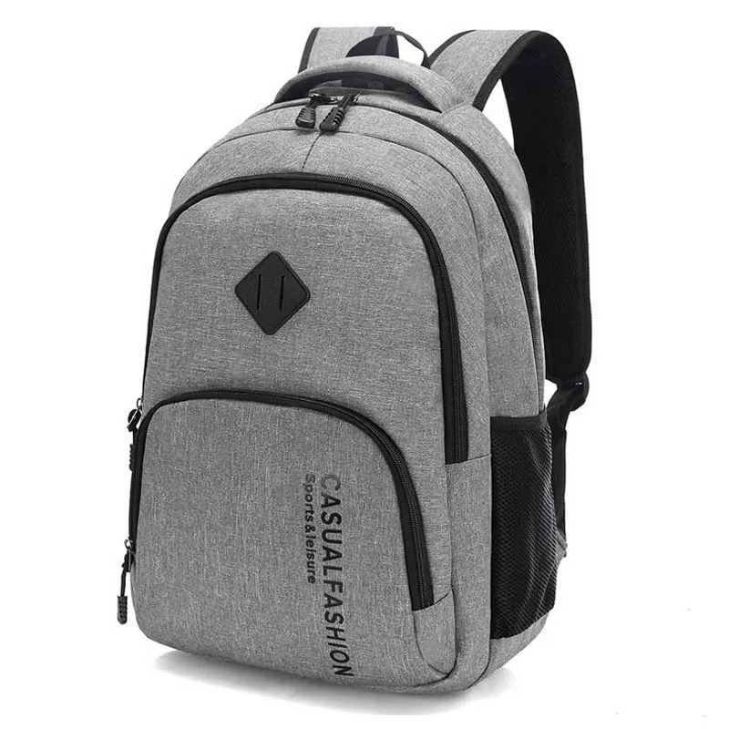 

2018 New Fashion Men's Backpack Male Canvas Laptop Backpack High Quality Teenage Student College School Bags Backpacks Mochila