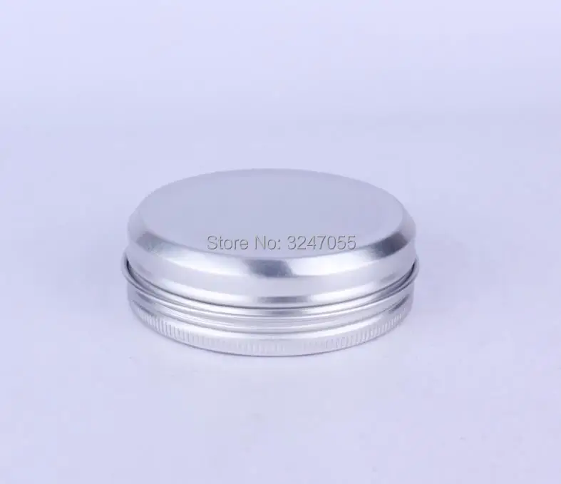 100 мл/г D83 * H23mm 30 шт 50 Металлические косметические банки для крема Case n Прозрачная