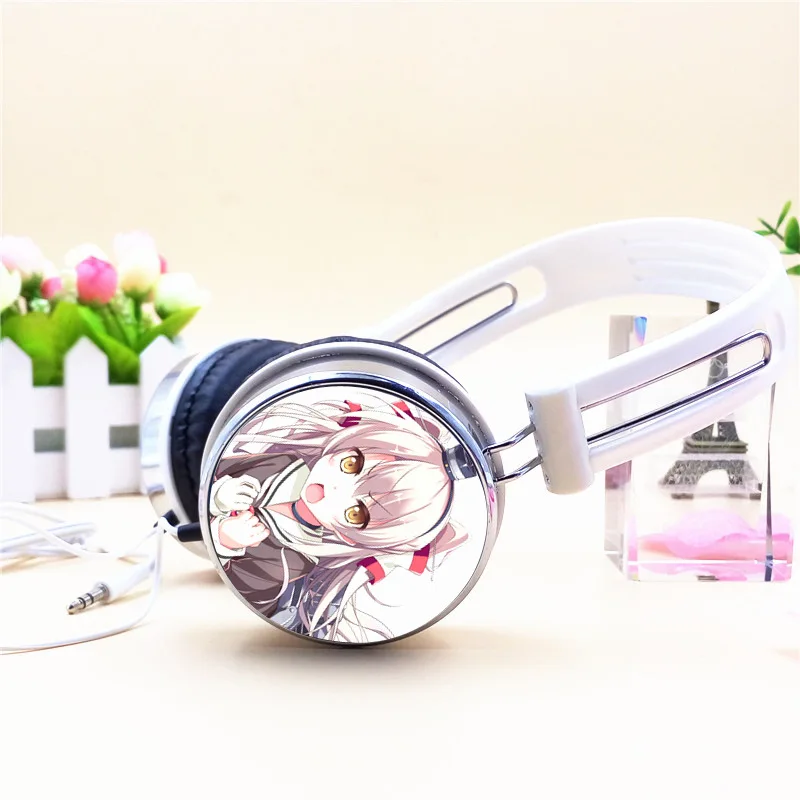 

Customized Picture Anime Kantai Collection Headphone Adjustable Sport Headphones Gaming Headset Stereo Headphones for Vedio Game