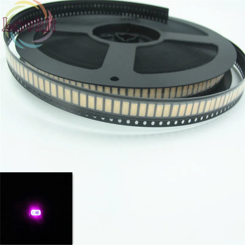 100 шт. 5630 5730 SMD/SMT Розовый Светодиодный светильник 400 410NM излучающий диод подходит
