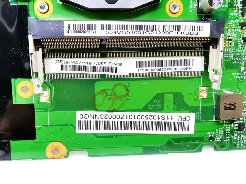 Placa-mãe Original para Lenovo B470e B470e Hm65 Testada com Boa - Imagem 3