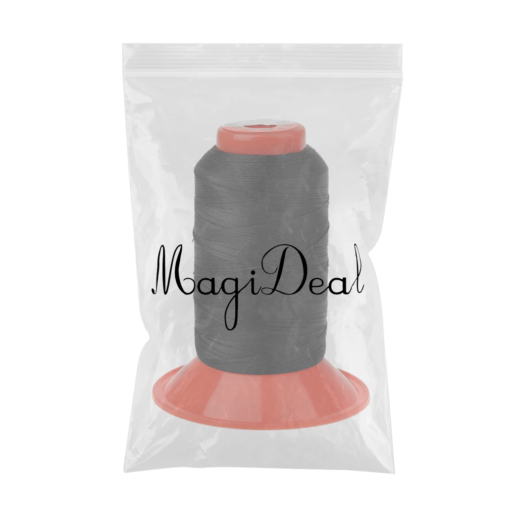 Black Color 500 Meters Bonded Nylon Tent Backpack Sewing Thread High-strength Nylon Cord Suitable for Camping Tent