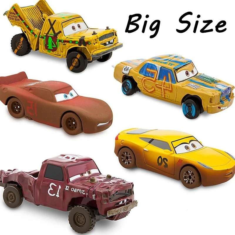 ディズニーピクサーカーズ3クレイジー墜落パーティービッグサイズ合金車のおもちゃライトニングマックィーン母校t 骨玩具車ギフト用子供 Diecasts Toy Vehicles Aliexpress
