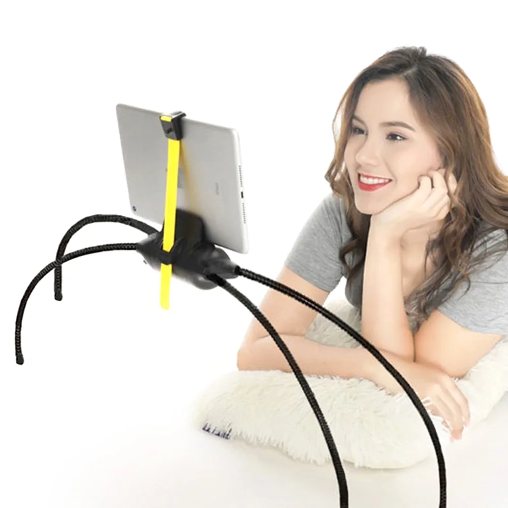 

Spider Leg Stand Adjustable Tablet Stand for Bed Sofa Uneven Surface Portable Flexible Pad Pc Phone holder Toy Gift Phone Holder
