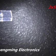 100 шт 2x5x7 белый цвет светодиод 3,0~ 3,4 в 120deg 2*5*7 мм прозрачный