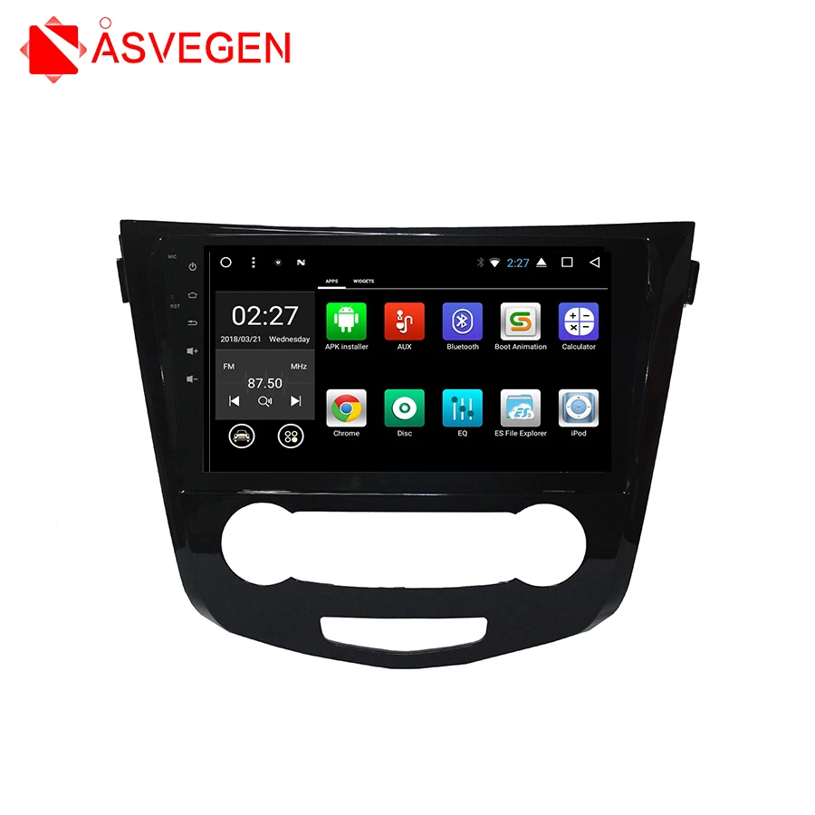 Excellent For Nissan Qashqai 2016 Android 7.1 Quad Core Car Radio GPS Navigation Stereo Headunit WIFI 4G Media DVD Player 0