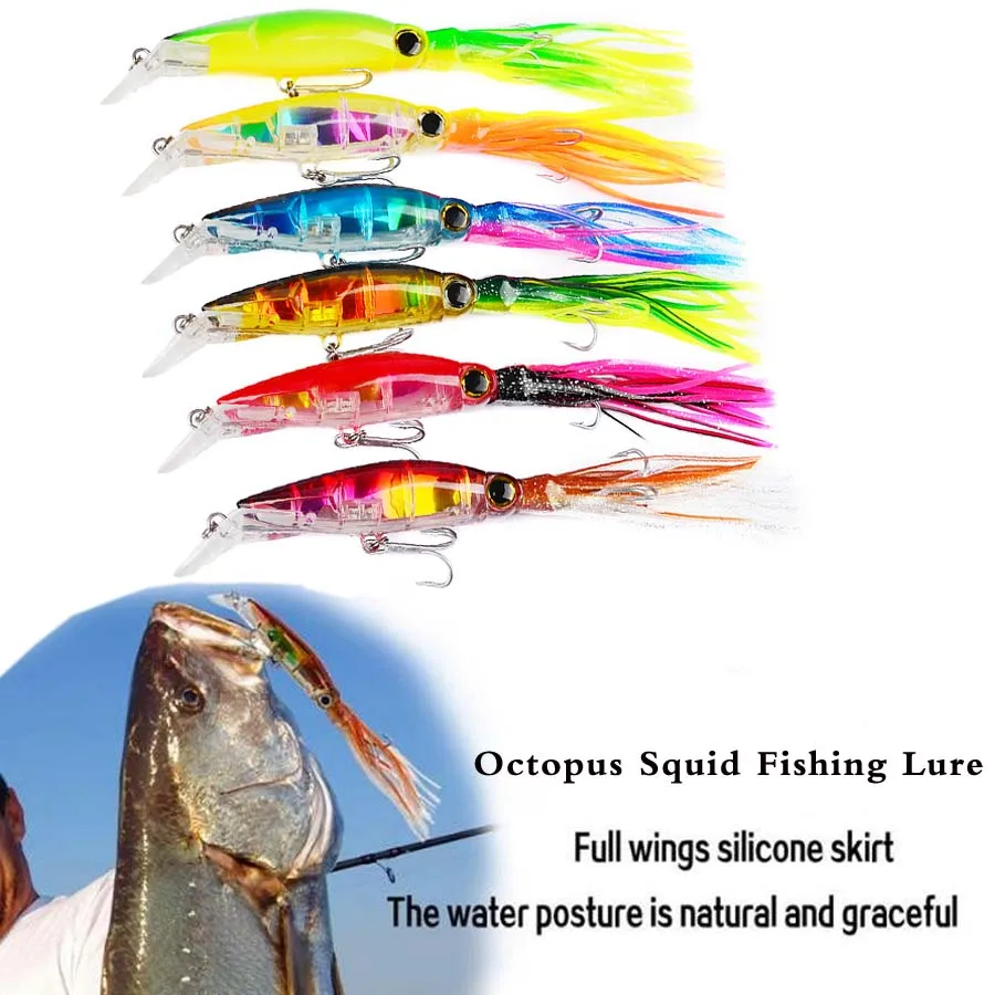 Octopus Squid Jig Fishing Lure 00
