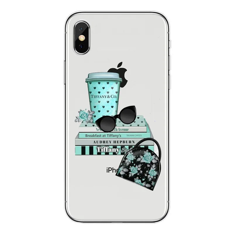 Силиконовый чехол для iPhone 7 Plus XS Max 5S SE 6 6S Holly Golightly|Чехлы-накладки| |