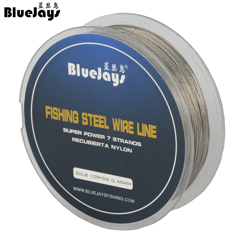 Леска рыболовная из нержавеющей стали 100 м 1*7 нитей|wire trace|fishing linestainless steel wire fishing |