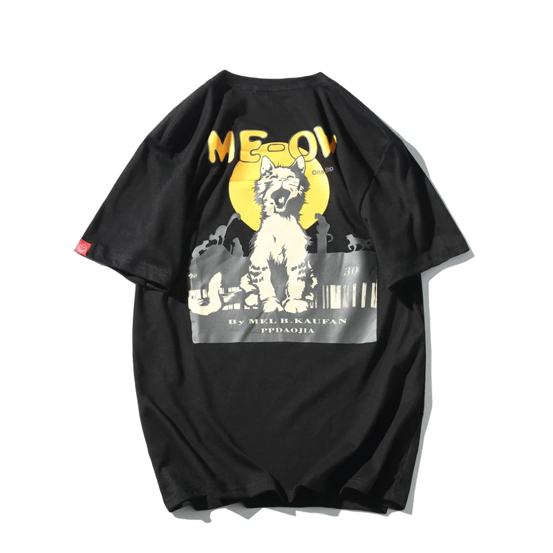 

XXXXXL Funny Dog Print T-shirts Men/Women White Black Fashion Streetwear Harajuku Large Size O-neck Men T-shirts Short Sleeve